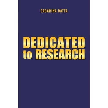 Dedicated to Research