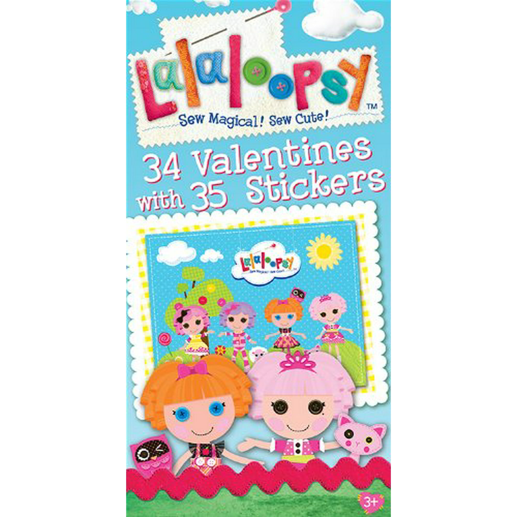 Lalaloopsy 34 Valentines Cards with Stickers | Walmart Canada