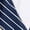 A1_Dark Blue, variant on Men's Vintage Navy White Pinstripe Two Piece Formal Suit Double Breasted Gold Button Blazer & High Waist Straight Dress Pants with Beige Piping Trim