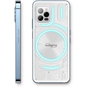 Unihertz Luna, 8GB 256GB Transparent Back Designed Light-Emitting 4G Smartphone 108MP 5000 mAh Android 12 Phone White