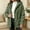 Army Green, variant on Liuinsasek Womens Loose Fuzzy Outerwear Solid Color Fashionable Hooded Warm Long-Sleeved Fleece Fluffy Jacket with Pockets for Winter