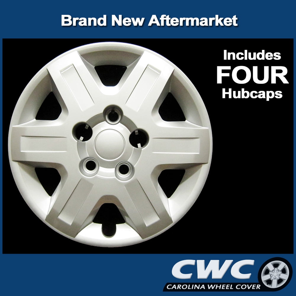 Premium Hubcap Set for Dodge Caravan 2008-2013 - Replacement 16-inch Wheel Covers (4 Pack)