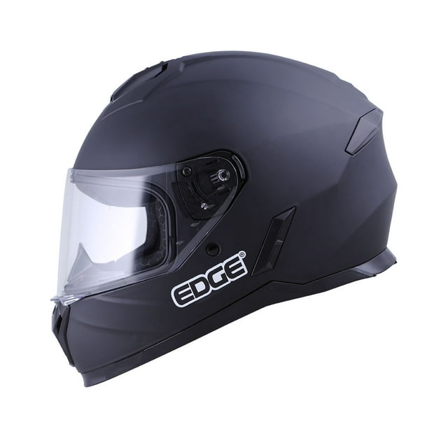 Casco Para Moto Integral Juvenil Negro Mate Doble Certificación S