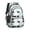 Cat and Rabbit, variant on Black Cat and Dot Pink Pattern Backpack for School, Cute School Bag with Adjustable Shoulder Straps and Padded Back, 16.9"x12.6"x5.9"