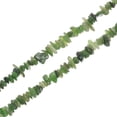 thumbnail image 1 of Uxcell 32 pulgadas 5-8 mm hebra de chips de piedra preciosa natural, cuentas de piedra irregular taladradas para manualidades de joyería (Verde), 1 of 7