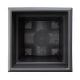 thumbnail image 4 of Bloem Veranda 14" Square Box Resin Planter - UV-Resistant, Indoor and Outdoor, Charcoal, 4 of 6