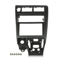 Center Dash Climate Control Radio Bezel Trim Black Fit For 1998-2004 Toyota Tacoma