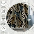 thumbnail image 4 of Boho Leaves Shower Curtain for Bathroom Decor Bohemian Style Leaf Shower Curtain Set Abstract Plants Modern Bathroom Shower Curtains with Hooks 72x84 Inches for Bath Bathroom Decor Waterproof, 4 of 6