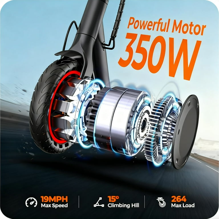 JOYHIS J078 Electric Commuter Scooter, 350W Motor, 8.5