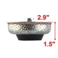 thumbnail image 2 of Unique Bargains Filtre en Acier Inoxydable pour Évier de Cuisine Maison 83mm Dia, 2 of 2