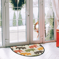 thumbnail image 2 of CURLYOOT Elephant Half Round Door Mat 40'' x 63'', Indoor Outdoor Entrance Rug, Semi Circular Area Rug, Non Slip Washable Absorbent Doormat, Laundry Room Rug, 2 of 7