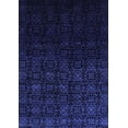 thumbnail image 1 of Ahgly Company Indoor Rectangle Abstract Blue Contemporary Area Rugs, 7' x 10', 1 of 4