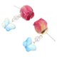 thumbnail image 1 of unbranded 1Par Aretes Seca Estilo Con Floral Para Fiestas Y Uso Diario, 1 of 8