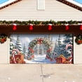 thumbnail image 4 of SIfdSeng Get it Fast Large Garage Door Banner Outdoor for Holiday Season Front Porch Yard Festive Party Welcome Sign, 4 of 5