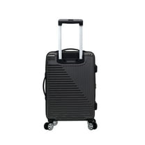 Rockland STAR TRAIL 2 PC ABS LUGGAGE SET-Color:Grey