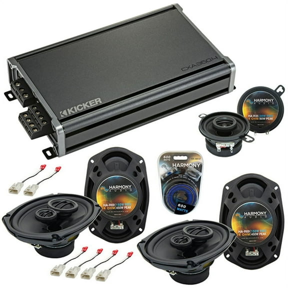 Fits Toyota Camry 02 03 04 05 06 Speaker Upgrade Harmony (2) R69 R35 & CXA360.4