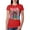 Red, variant on Dean Russo Cosmic Trash Panda Animal Lover Womens Slim Fit Junior Tee, White, Medium