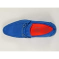 thumbnail image 6 of Men's TAYNO Shoes Soft Micro Suede Slip-on Loafer THE CAPRIO S Royal Blue, 6 of 8