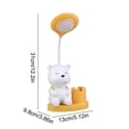 thumbnail image 4 of Pen Holder Desk Lamp, Cute Bear Night Light for Kids, Rechargeable Eye Protection Study Reading Lamp with Storage for Desktop by PALIFEUR, 4 of 7