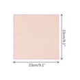thumbnail image 2 of INSPIRAR CHIC Pañuelos de algodón para hombres en el Día del Padre, pañuelo de bolsillo de color sólido para hombres, rosa, talla única, 2 of 4