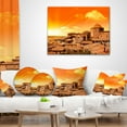 thumbnail image 3 of Designart Wonderful Italy Tuscany Hill at Dawn - Throw Pillow - 16x16, 3 of 4