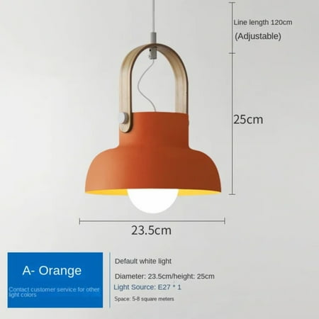 

CHNGXJC Elegant Nordic Loft LED Iron Pendant Lights for Macaron Restaurant Bedroom Lamp up Kitchen Lighting Fixtures