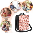 thumbnail image 5 of Xecao Sea Creatures Print Lunch Bag - Durable, Double-Insulated Lunch Bag, Holds Lunch Box, Water Bottle, & Snacks,Leakproof Cooler Tote Bag, 5 of 7