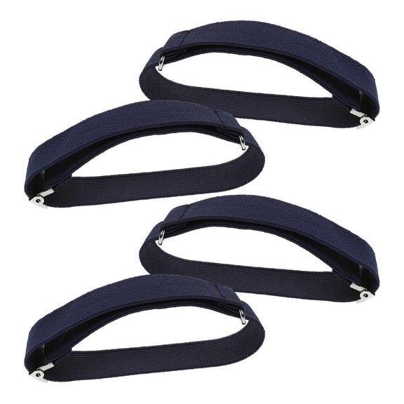 FRCOLOR 4pcs Adult Elastic Adjustable Sleeve Garters Non-Slip Arm Bands For Women And Men Shirt Sleeve Holders Long Sleeve Shirt Garters
