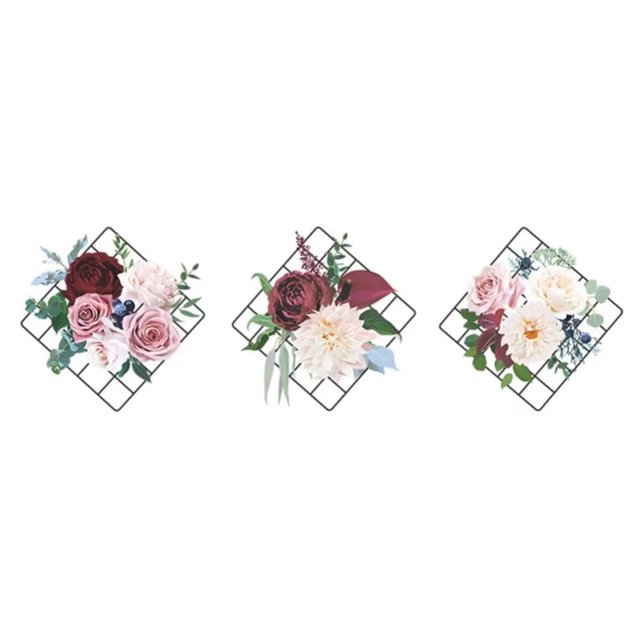 ¡¡¡Liquidación!!! Calcomanías de pared con diseño floral fresco, despegables y adhesivas, para decorar el hogar, el dormitorio, el baño, la TV, ventanas, suelos, paredes y muebles.