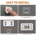 thumbnail image 3 of WEUVEB 1Jgo Caja Impermeable Para Teléfono En Con Soporte De Pared Y Para Uso Doméstico, 3 of 7