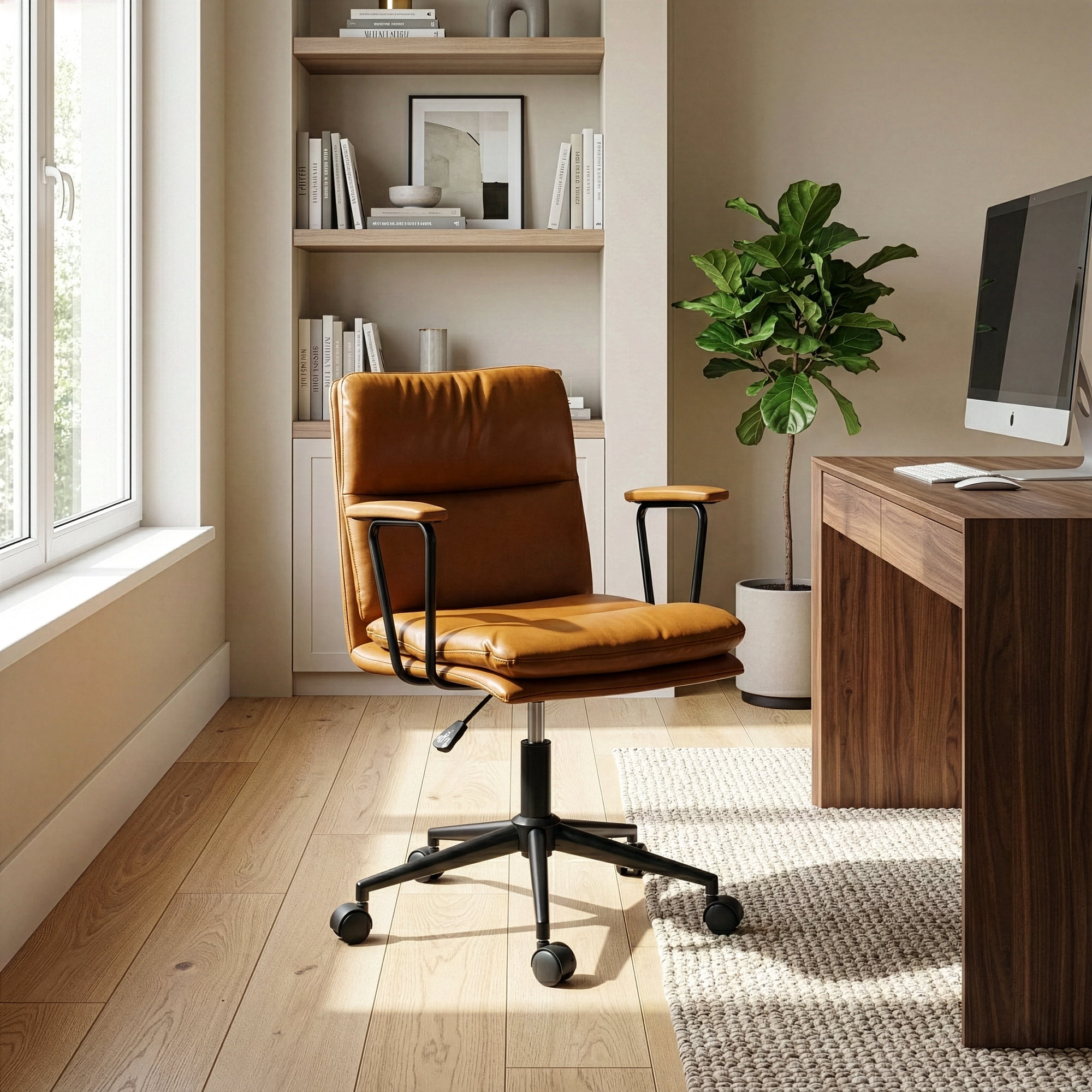avalee cappuccino faux leather adjustable product