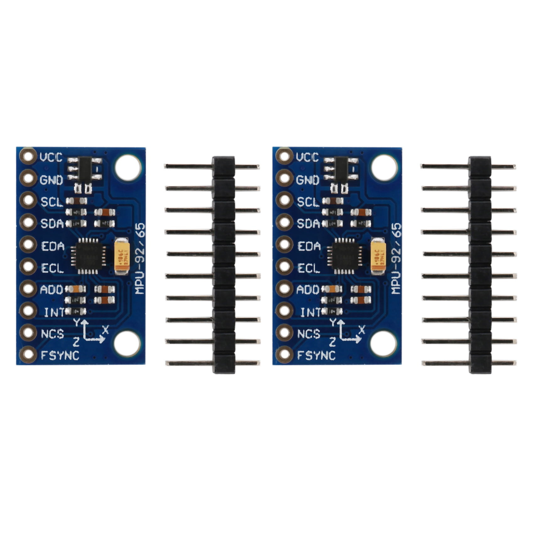 MPU925016 Bit Gyroscope Acceleration Sensor I2C SPI 3Axis