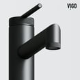 thumbnail image 5 of VIGO Sterling Single Handle Single Hole Bathroom Vessel Faucet in Matte Black, 5 of 12