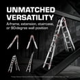 thumbnail image 4 of Little Giant Velocity, Aluminum Ladder, 18 ft Reach, 15422-001, 4 of 7