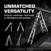 Little Giant Velocity, Aluminum Ladder, 18 ft Reach, 15422-001