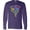 Purple, variant on Inktastic Autism Awareness Heart Ribbon and Puzzle Pieces Long Sleeve T-Shirt
