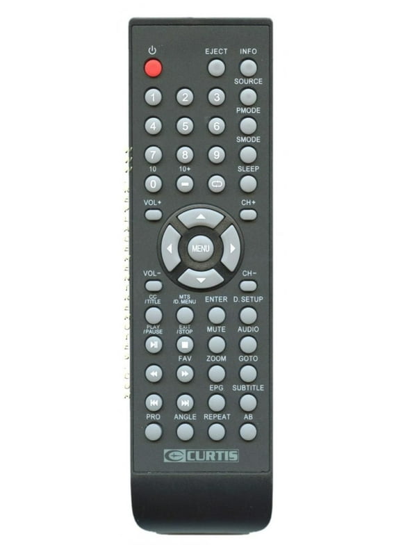 CURTIS LEDVD2480B TV/DVD Remote Control