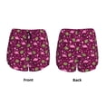thumbnail image 3 of Salouo Festive Flamingos Print Women's 2 in 1 Running Shorts Double-Layer Shorts Athletic Workout Gym Yoga Shorts Running Shorts for Women-X-Large, 3 of 7