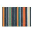 thumbnail image 7 of Yayeee Bath Rug for Bathroom Floor Non Slip Rectangle Fluffy Soft Absorbent Mat, 16"x24", Navy Blue Stripes, 7 of 7
