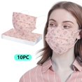 thumbnail image 2 of Dsscvnef Adult Mask Disposable Mask Industrial 3 Layer Earring Mask, 2 of 6