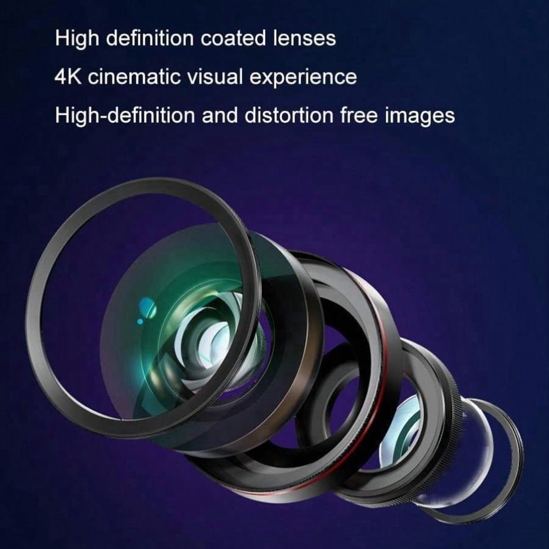 Universal Smartphone Camera Lens Kit: Telephoto, Wide Angle, Macro, Fisheye, Kaleidoscope & Starlight Tripod for iPhone Samsung Android with Case