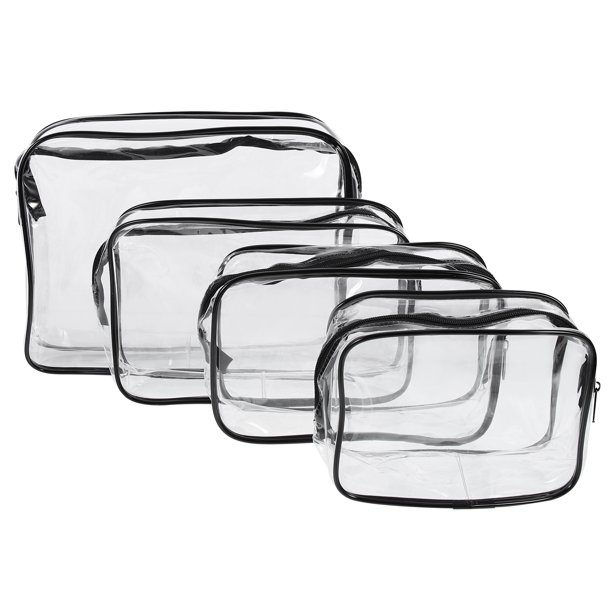 EeaseMX 4 bolsas de maquillaje creativas, impermeables y duraderas, para viajes al aire libre.
