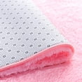 thumbnail image 5 of Softlife Stylish Soft Shaggy Velvet Carpet for Living Room Bedroom, Fluffy Area Rugs,3'x5',Pink, 5 of 6