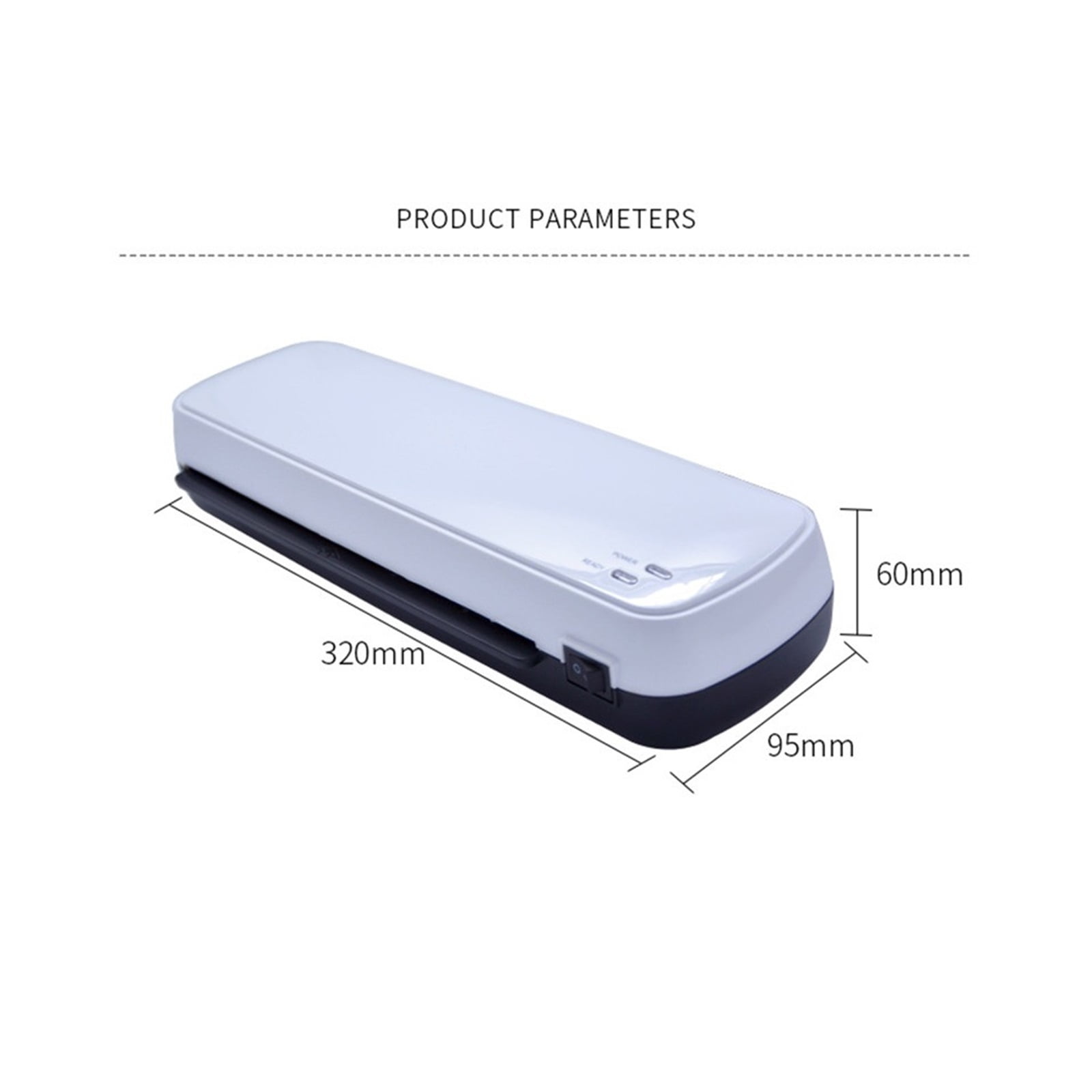 A4 220mm Width Photo Laminator Hot Cold Laminator Machine Laminating Speed 300mm/min Film Laminating
