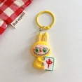 thumbnail image 5 of Lindo Año Nuevo Labubu llavero colgante dibujos animados moda divertido llavero exquisito Kawaii mochila decoración accesorios regalos, 5 of 5