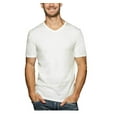 thumbnail image 2 of Buffalo David Bitton Mens V-Neck 3-Pack Tagless stretch Classic Fit T-Shirt M/white, 2 of 5
