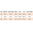 thumbnail image 4 of Women 2PCS Pajama Set  Solid Color Long Sleeve Button-Down Laple Collar Top Long Elastic Band Pants  Sleepwear Set, 4 of 4