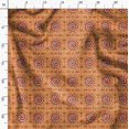 thumbnail image 3 of Soimoi Cotton Cambric Brown Fabric By the Yard - 42 Inch Wide - African Tribal Material - Artistic and Modern Patterns for Various Uses Printed Fabric, 3 of 6