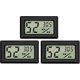 thumbnail image 1 of Mini termómetro digital LCD higrómetro temperatura humedad -50 ~ 70 10% ~ 99% termómetro portátil termohigrómetro indicador para oficina cocina Hu, 1 of 5