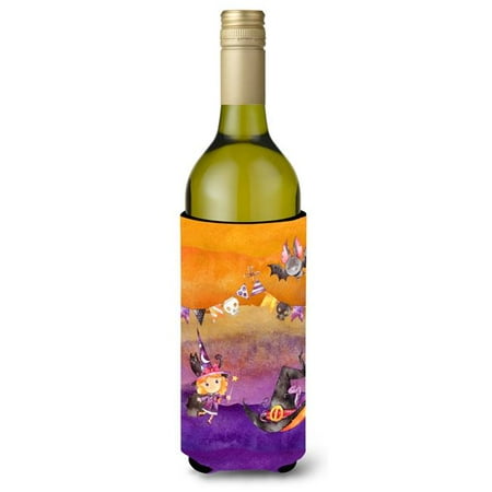 

Halloween Little Witch Party Wine Bottle Beverge Insulator Hugger